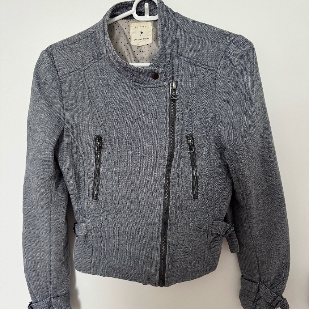 Forever 21 Asymmetrical Jacket